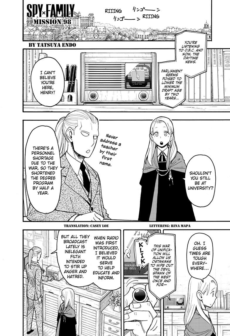 Spy x Family Manga Chapter 98 image 01